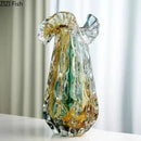 GobekUsa Bubble Glass Vase: Hydroponics Table Decor, Flower Arrangement, Aesthetic Room Accent