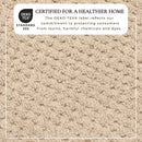 100% Cotton Checkered Jacquard Bath Towel Set - Giuliana Collection by Great Bay Home