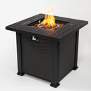 High Heat 50000 BTU Propane Fire Pit Table 28 Inch