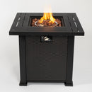 High Heat 50000 BTU Propane Fire Pit Table 28 Inch