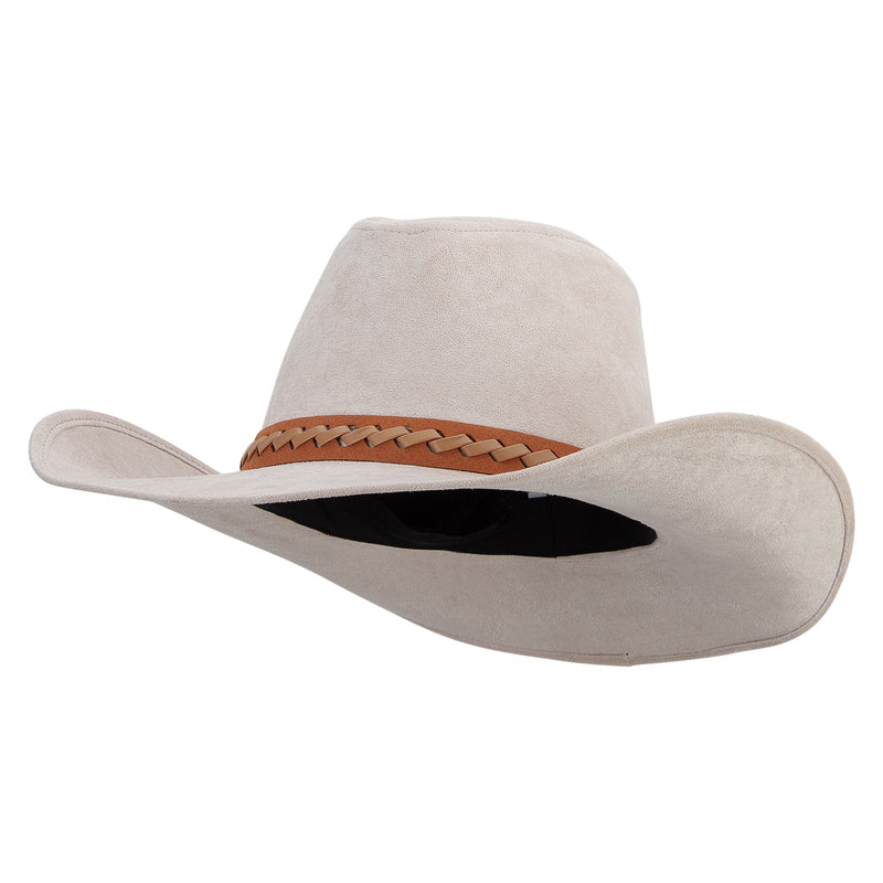 1 in Woven Band Cowboy Hat