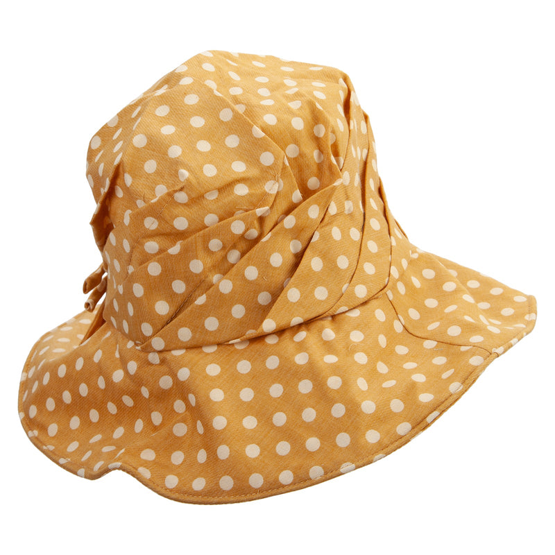 Women's Polka Dot Bucket Hat