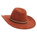 1 in Woven Band Cowboy Hat