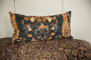 Antique Ziegler Mahal Rug Fragment Pillow