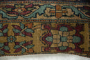 Antique Kerman Rug Fragment Pillow