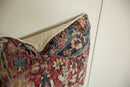 Vintage Meshed Rug Fragment Pillow