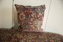 Vintage Meshed Rug Fragment Pillow