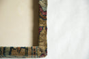 Decorative Cork Board Antique Kerman Rug Fragment Art