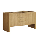 James Martin Hudson 60" Single Bathroom Vanity, Light Natural Oak