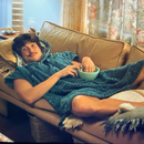 Blanket Hoodie | Indigo Surf Poncho | 100% Cotton Wearable Blanket Robe | As Seen on Netflix's Beef Season 2 by West Path
