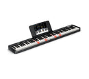 88-Key Folding Electric Lighted Piano Full-Size Portable Keyboard MIDI by LJGDeals