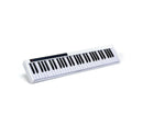 61-Key Portable Digital Stage Piano with Carrying Bag-White by LJGDeals