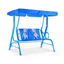 Outdoor Kids Patio Swing Bench with Canopy 2 Seats by LJGDeals