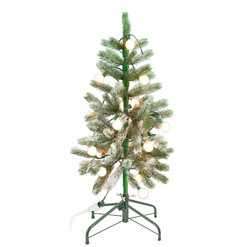 Aspen Pine Flocked Christmas Tree