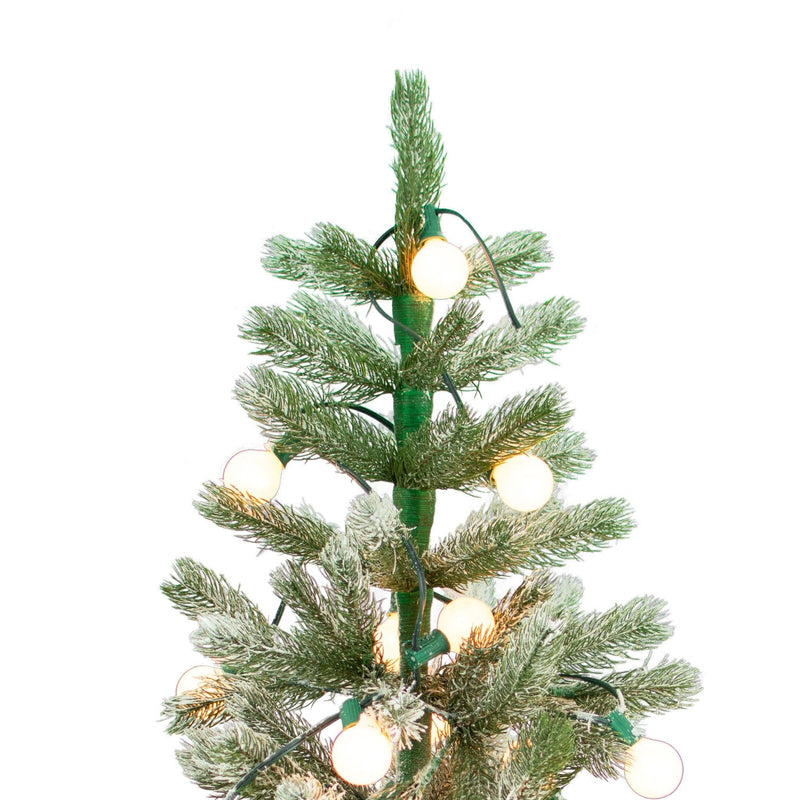 Aspen Pine Flocked Christmas Tree