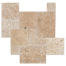Aspendos Tumbled Travertine Pavers