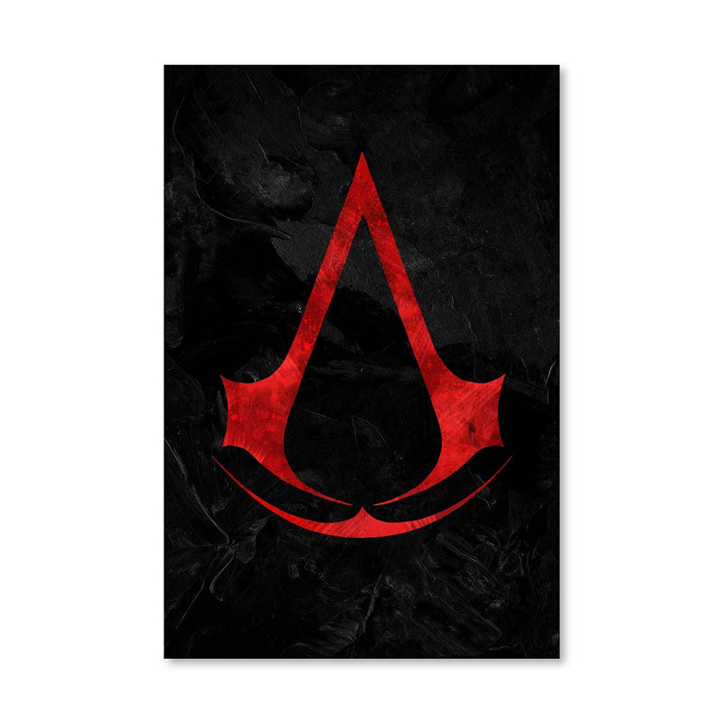 Assassins Creed Black Canvas