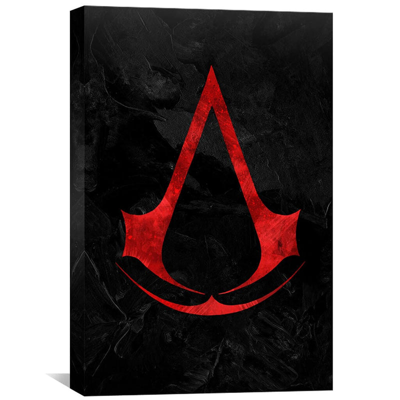 Assassins Creed Black Canvas