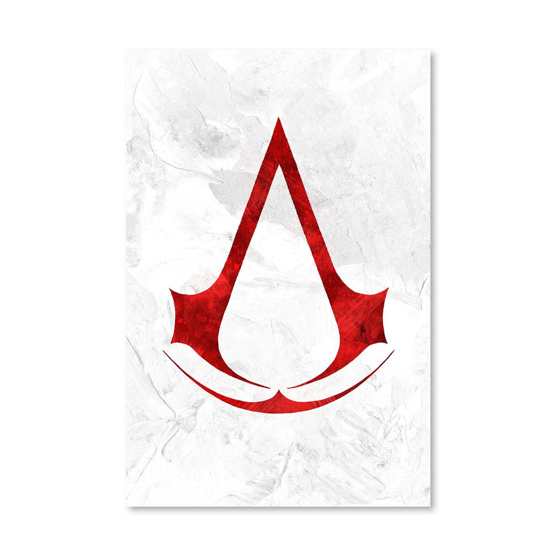 Assassins Creed White Canvas