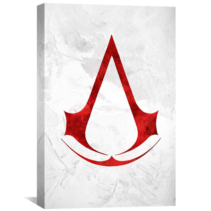 Assassins Creed White Canvas