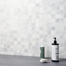 Oriental White Marble 18" x 18" Honed Tile