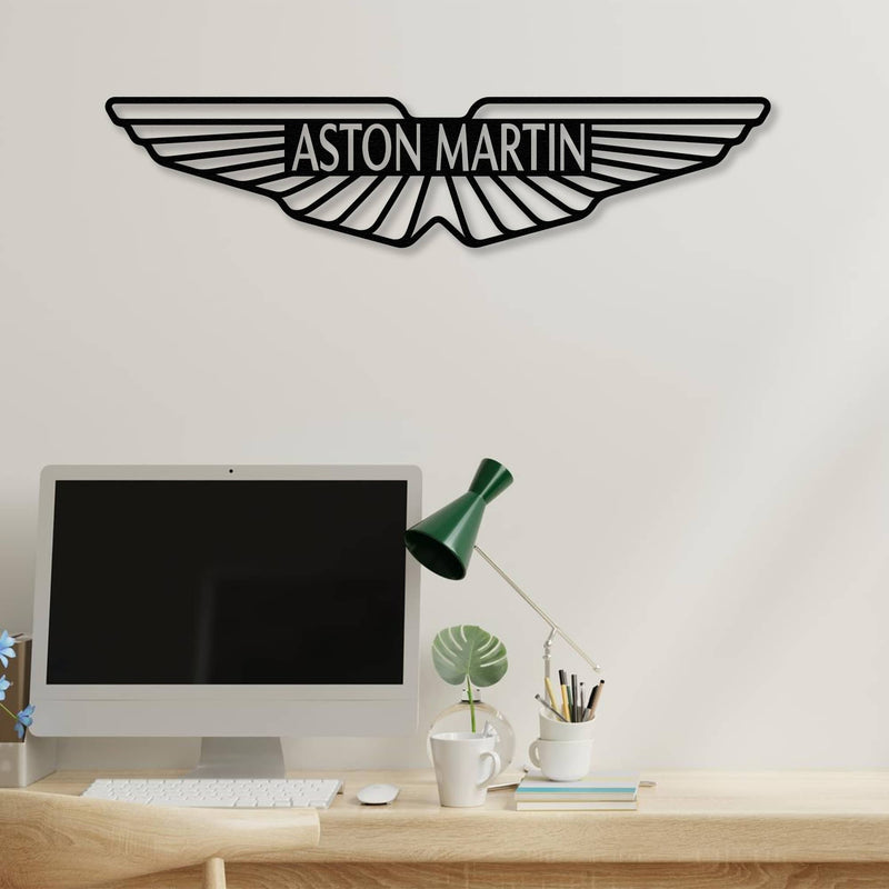 ASTON MARTIN Car Logo Metal Wall Art