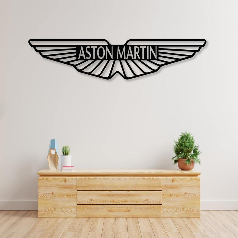 ASTON MARTIN Car Logo Metal Wall Art