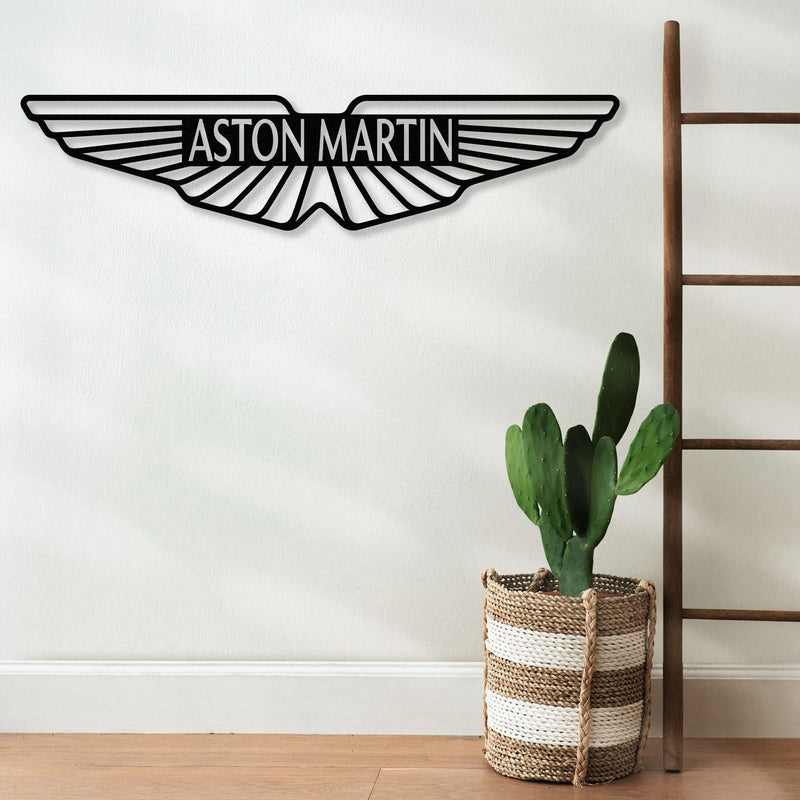 ASTON MARTIN Car Logo Metal Wall Art