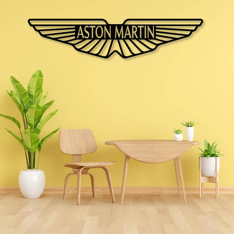 ASTON MARTIN Car Logo Metal Wall Art