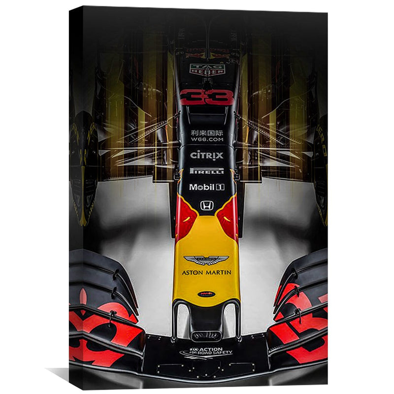 Aston Martin-F1-Red Canvas