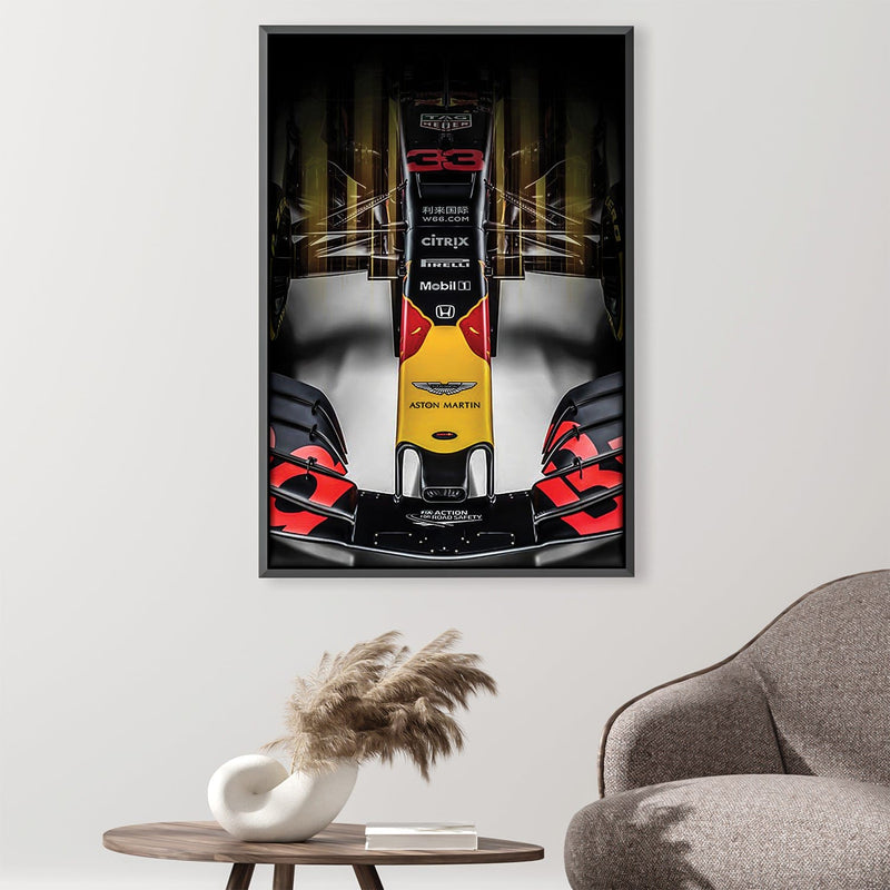 Aston Martin-F1-Red Canvas