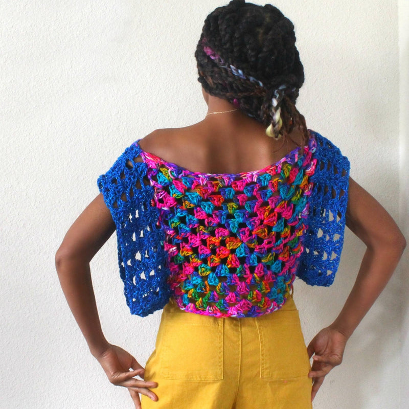 Astral Crochet Granny Square Top Pattern