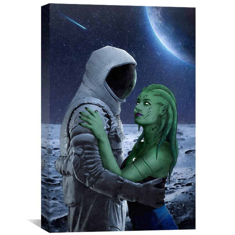 Astronaut Love Canvas