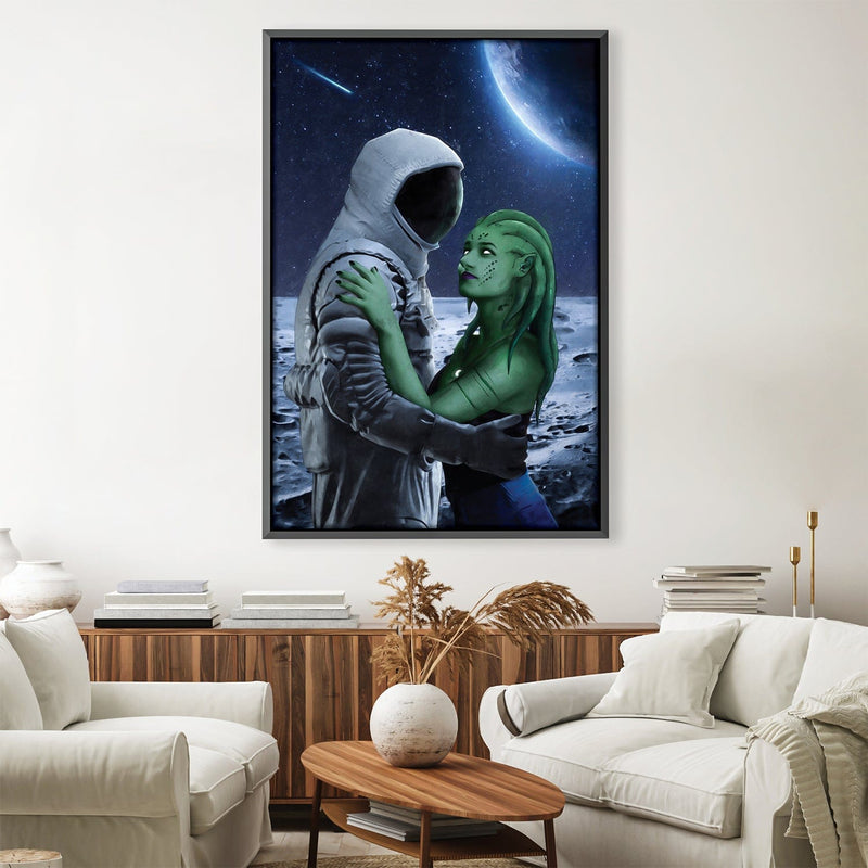 Astronaut Love Canvas