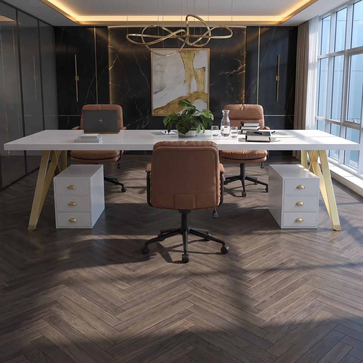 Astrid · White Collaborative Meeting Table, photo 3 of 13