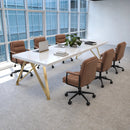 Astrid · White Collaborative Meeting Table