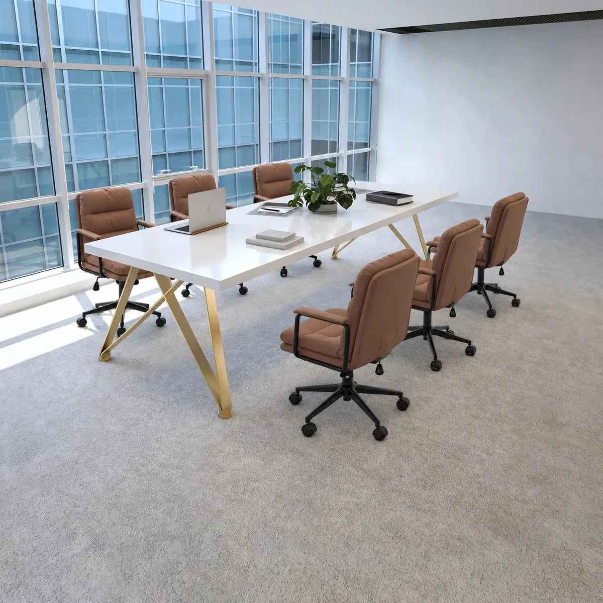 Astrid · White Collaborative Meeting Table, photo 2 of 13