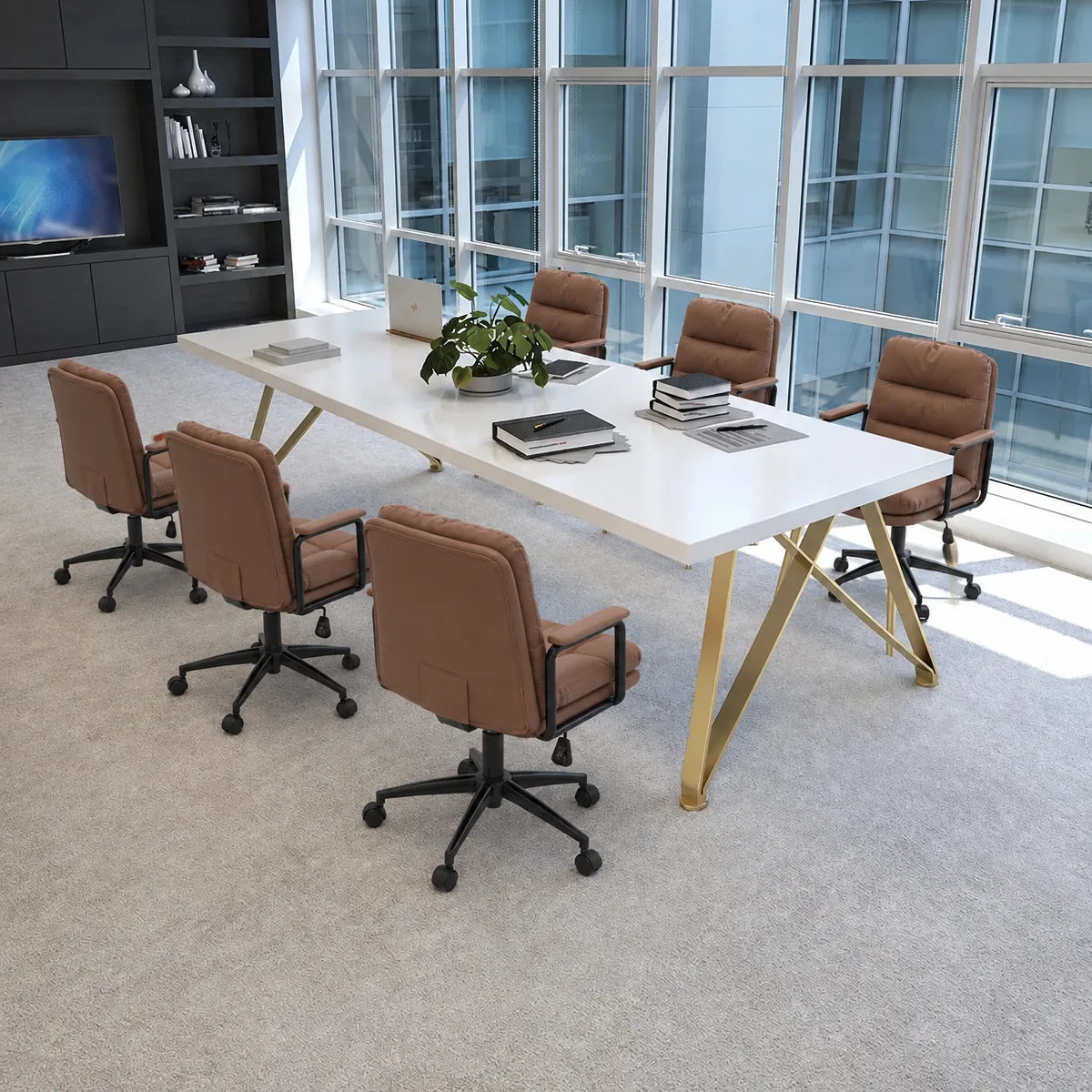 Astrid · White Collaborative Meeting Table, photo 5 of 13