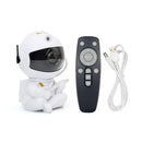 Astronaut white galaxy star night light bedroom projector by Decorbites