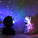 Astronaut white galaxy star night light bedroom projector by Decorbites