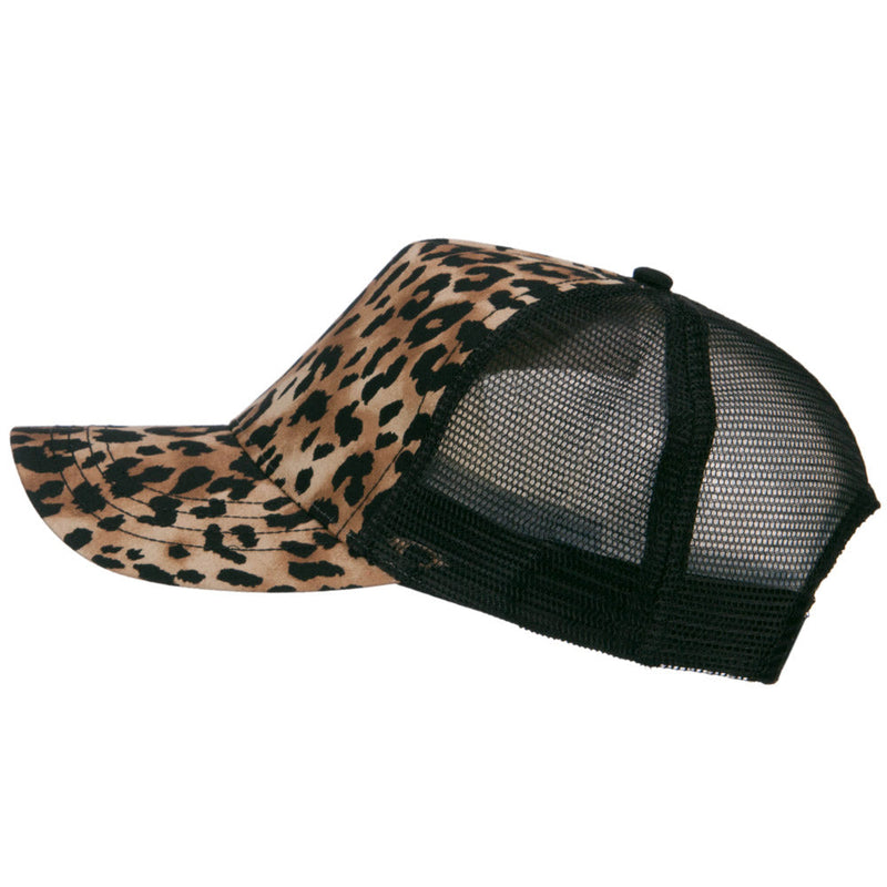 Animal Print Fashion Trucker Cap