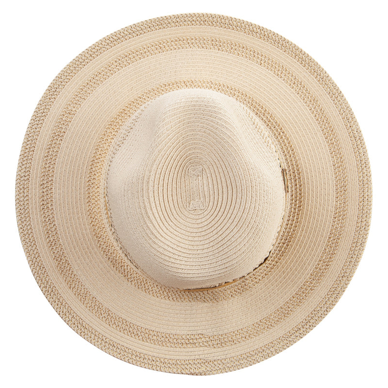 Women's Opean Weave 3.5" Brim Fedora Hat