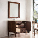 James Martin Addison 36" Single Bathroom Vanity, Mid-Century Acacia