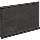 Atelier Black Honed Cove Base Concrete Look Porcelain Moldings 6x12