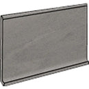 Atelier Olive Grey Honed Cove Base Concrete Look Porcelain Mouldings 6x12