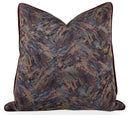 Ready to Ship, 22x22 Atelier Pillow Cover in Bordeaux with Welt