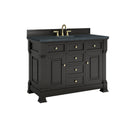 James Martin Brookfield 48" Single Bathroom Vanity, Black Onyx