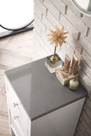 James Martin Athens 15" Base Cabinet, Glossy White