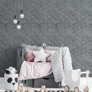 Athens Grey Dark, Atelier Grey Light Honed Desing Bm 101 Waterjet Marble Mosaics 4x7 1/2