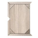 Athens Grey Light Honed Serie Parquet Marble Mosaics 12 1/4x16 3/16